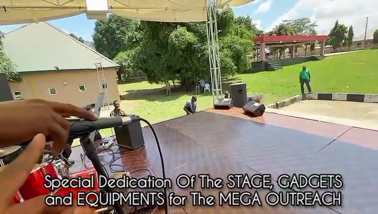Special Dedication of Stage Gadgets & Equipment — thumbnail